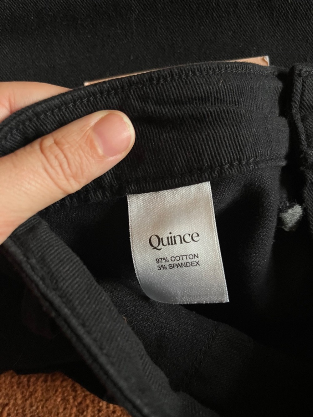 Quince Organic Stretch Cotton Wide-Leg Crop Pants 28 - Picture 8 of 11